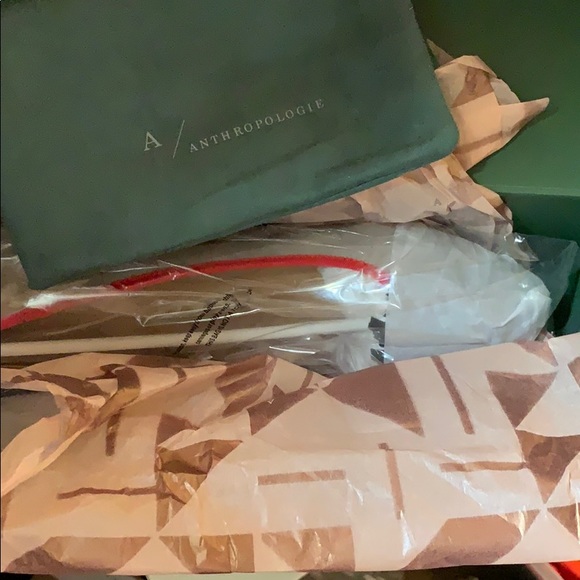 🆕NIB rare Anthropologie PomPom Suede Ballet Flats - Picture 8 of 8